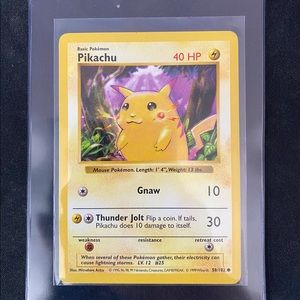 Base Set Pikachu
